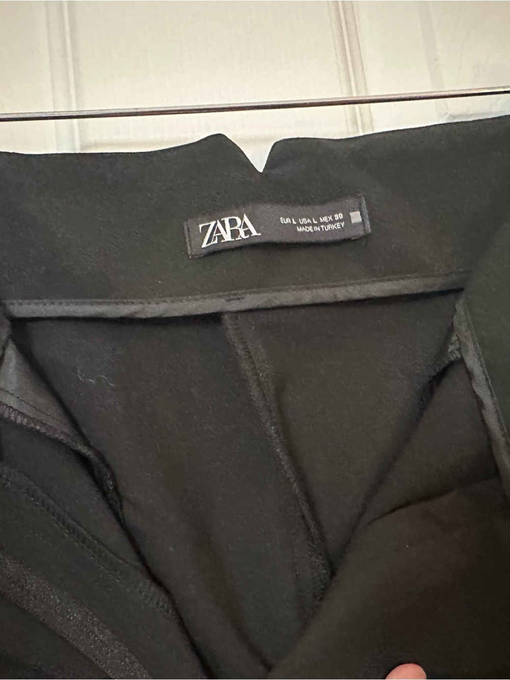 Zara Black Tailored Trousers - Picture 3 of 8